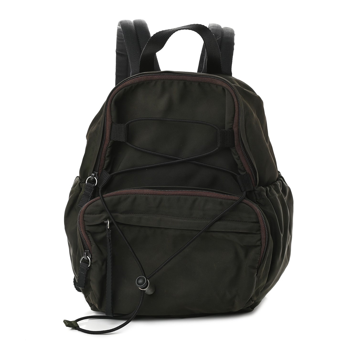 Tessuto Montagna Nylon Backpack Ebano