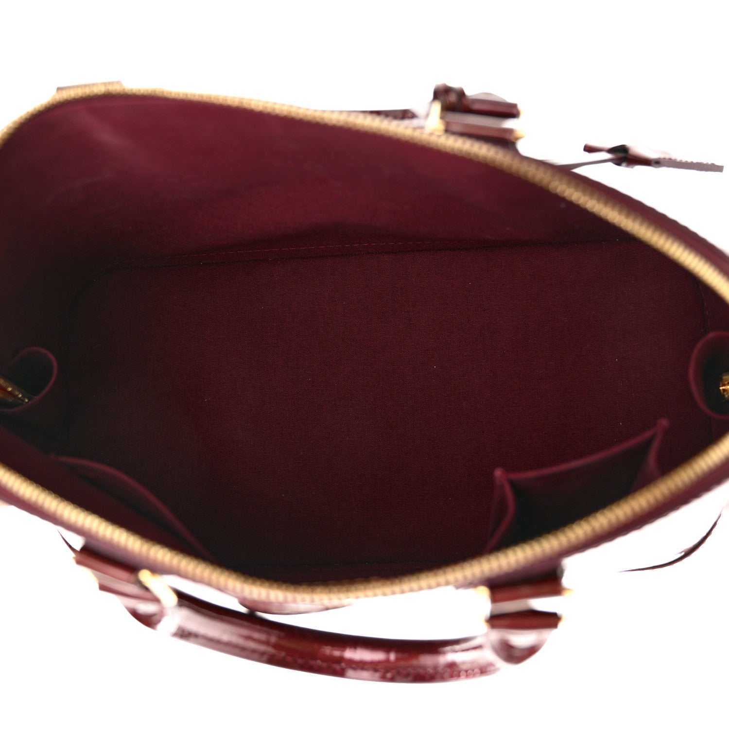 Louis Vuitton Vernis Alma PM Rouge Fauviste 5 of 11