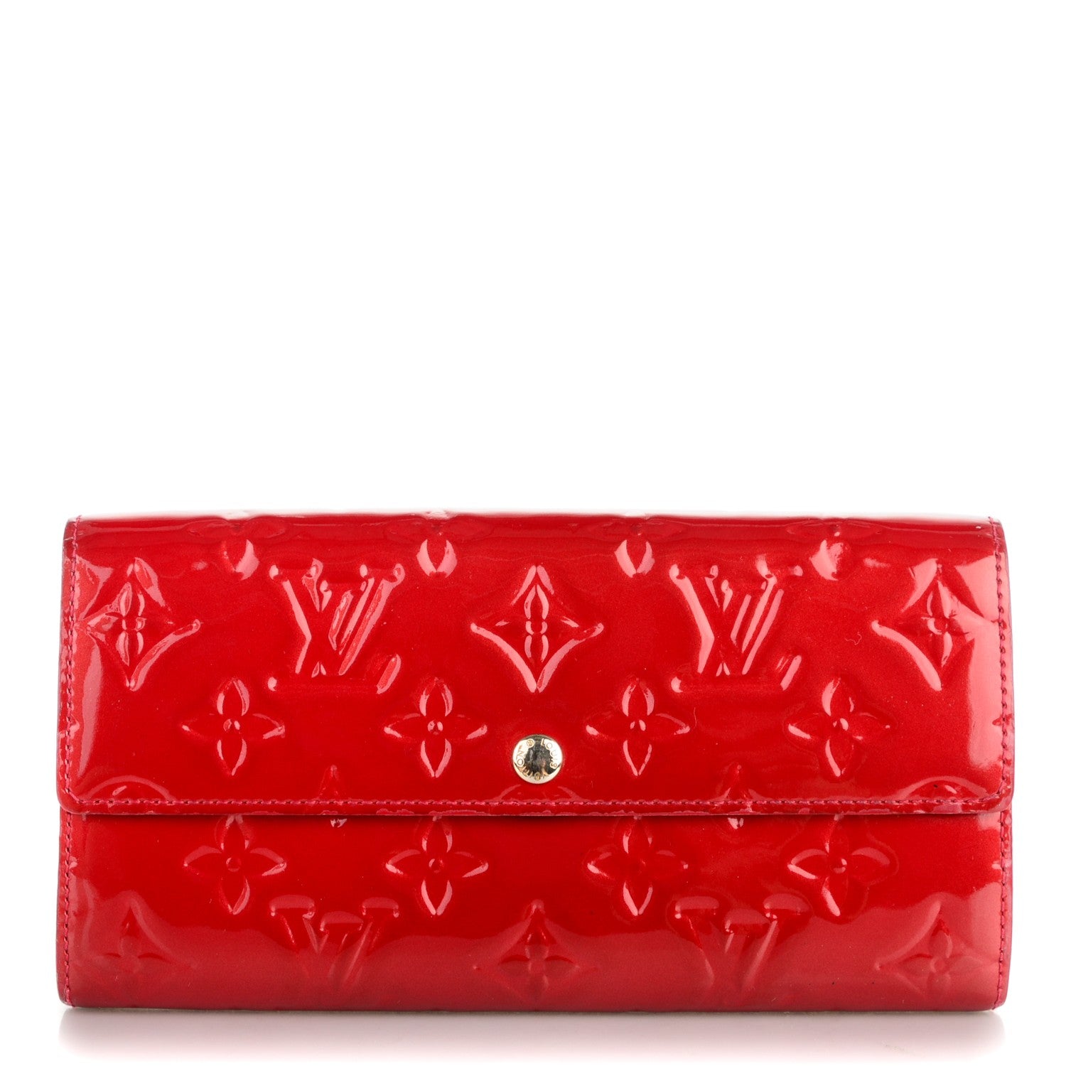Louis Vuitton Vernis Sarah Wallet Pomme D'Amour 1 of 9