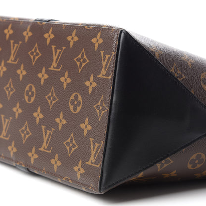 Louis Vuitton Monogram Macassar Weekend Tote GM 6 of 8