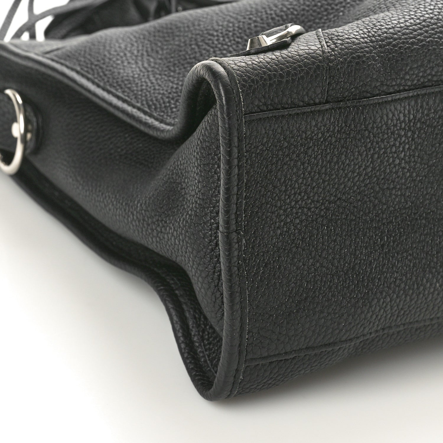 Balenciaga Vibrato Calfskin Classic Silver Hardware City Black 10 of 11