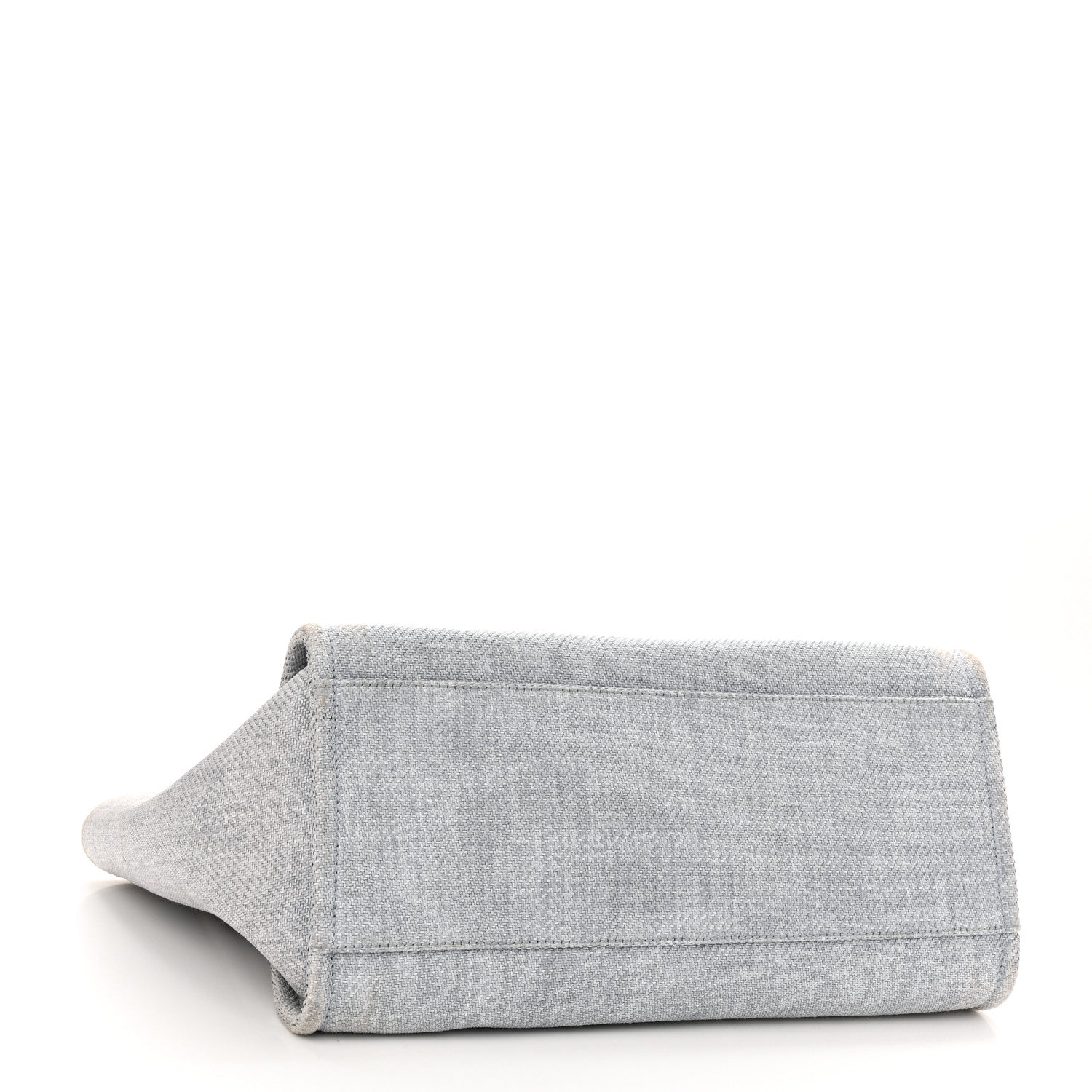 Chanel Canvas Medium Deauville Tote Denim Blue 4 of 14