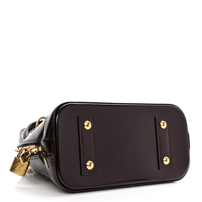 Louis Vuitton Vernis Alma BB Amarante 4 of 9