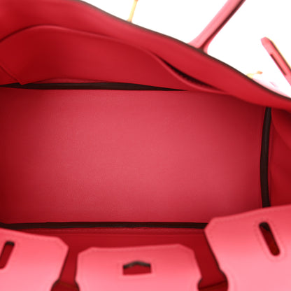 Hermes Swift Birkin 25 Rose Azalee 6 of 12