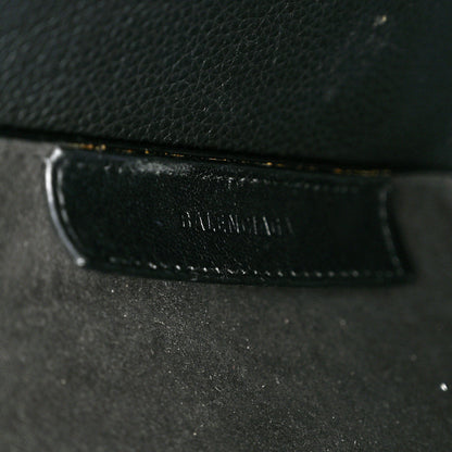 Balenciaga Calfskin Logo Embossed Small Tool 2.0 North-South Tote Black 8 of 15