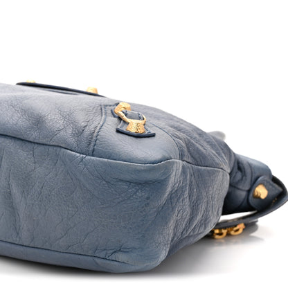 Balenciaga Agneau Giant 12 Gold Hardware Town Bleu Persan 11 of 13