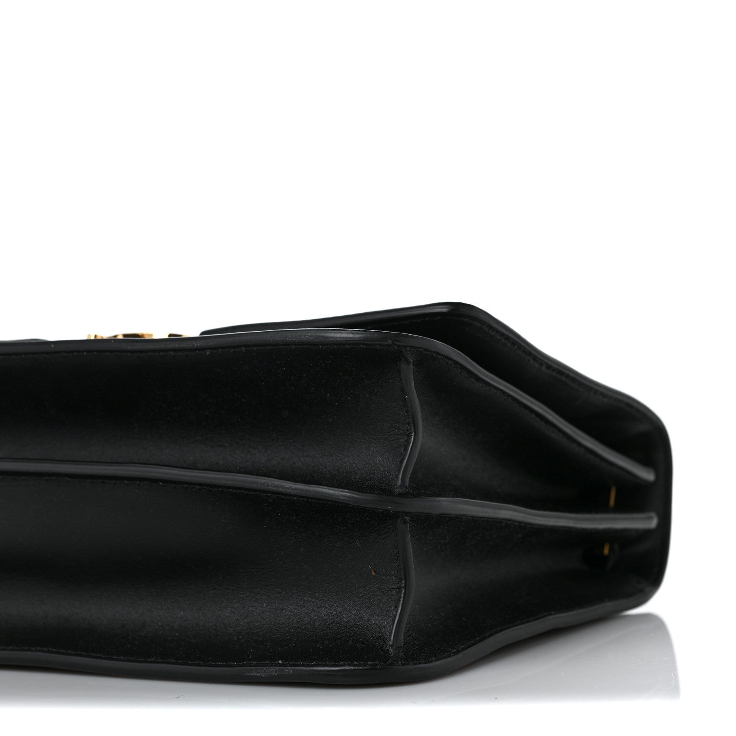 Burberry Calfskin Medium TB Bag Black 8 of 11