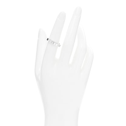Cartier 18K White Gold Lanieres Ring 53 6.5 2 of 4