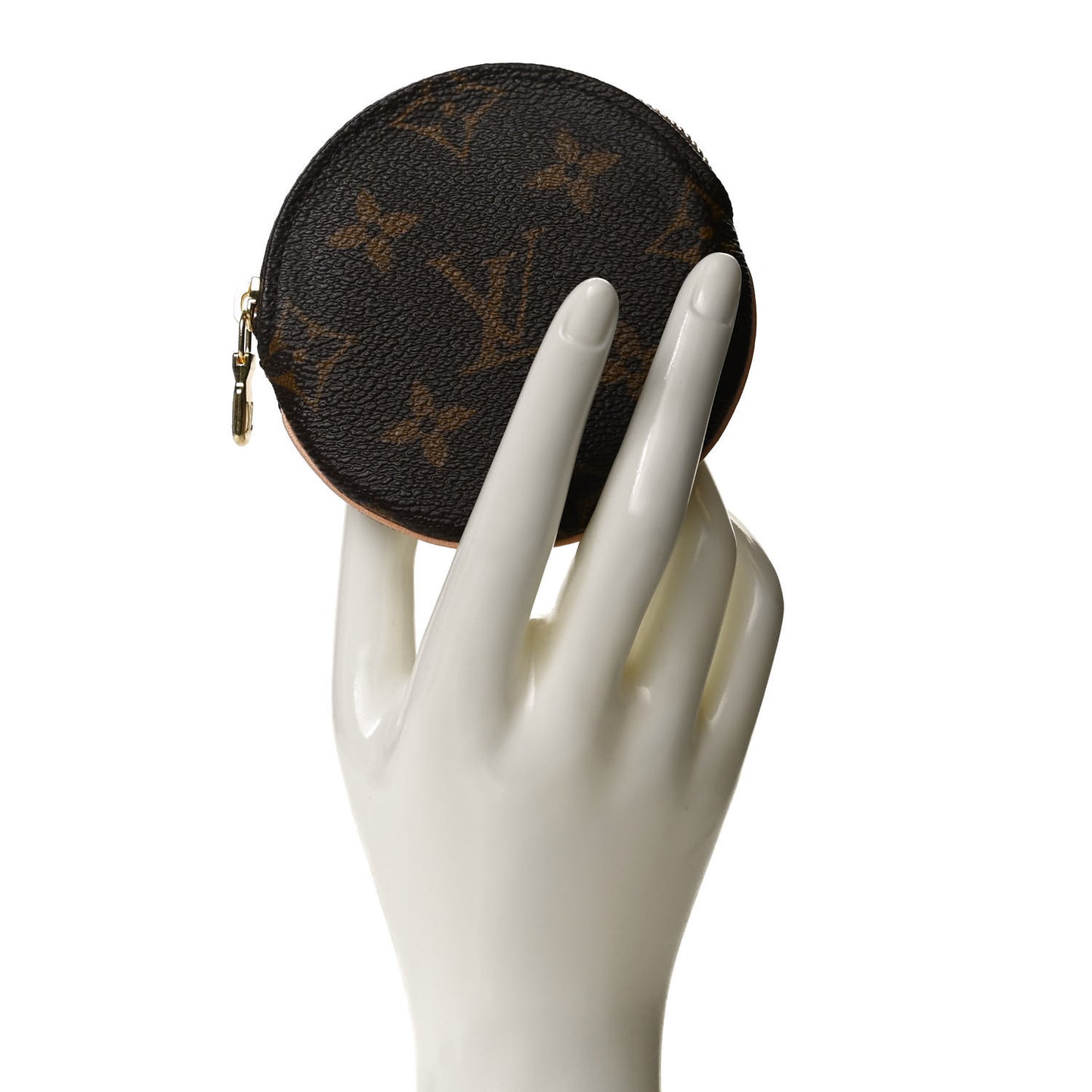 Monogram Round Coin Purse