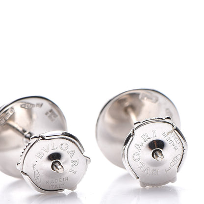 Bulgari 18K White Gold Black Onyx BVLGARI BVLGARI Stud Earrings 4 of 5