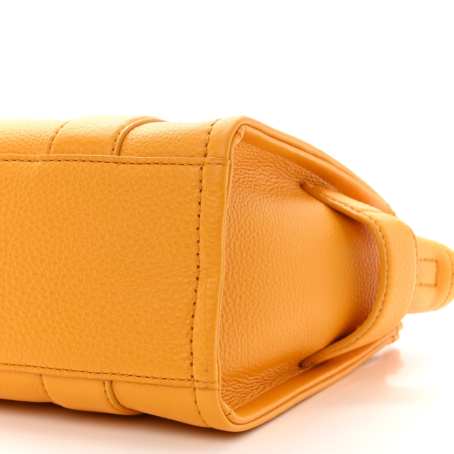 Grained Calfskin Small The Tote Bag Artisan Gold