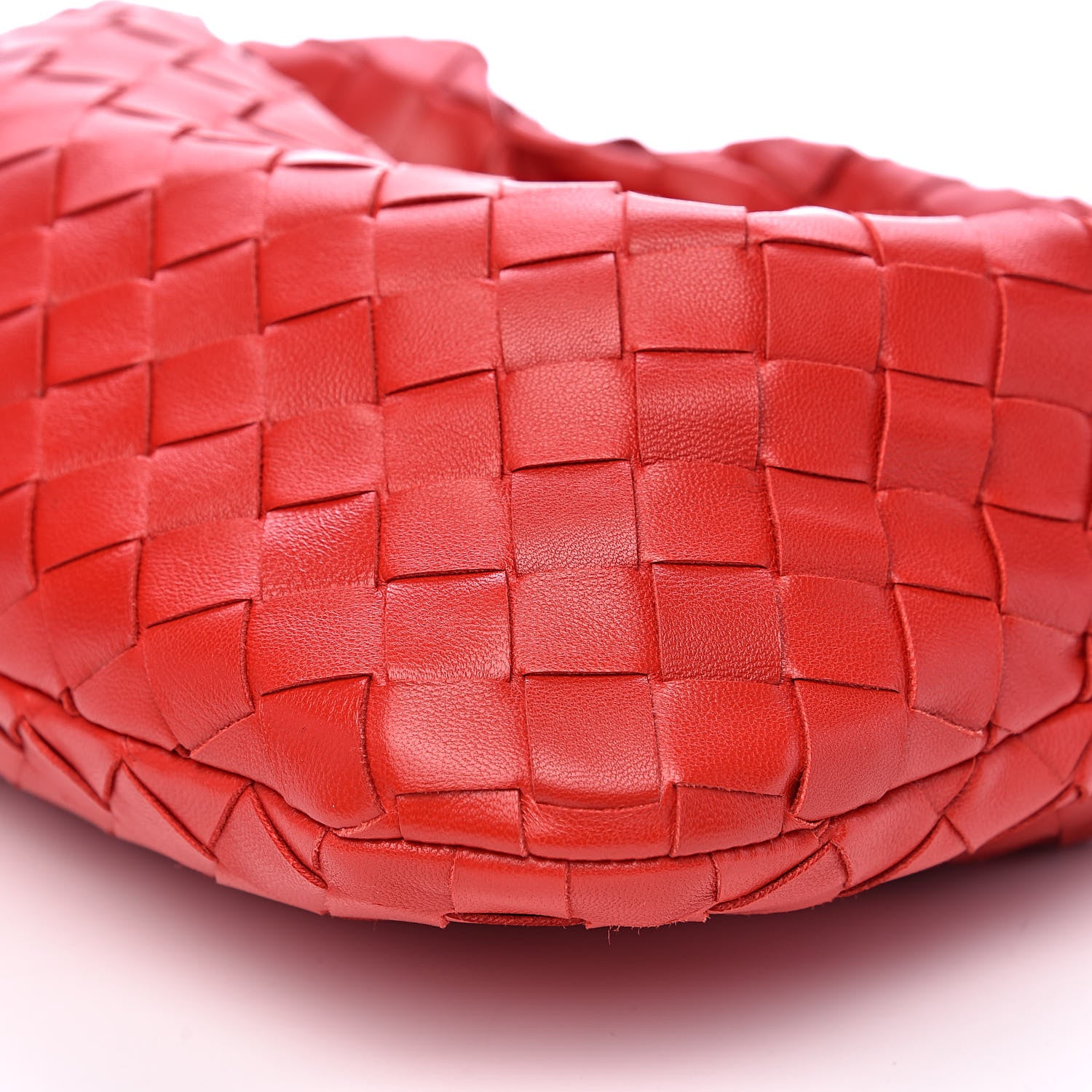 Bottega Veneta Nappa Intrecciato Mini Jodie Red 9 of 9
