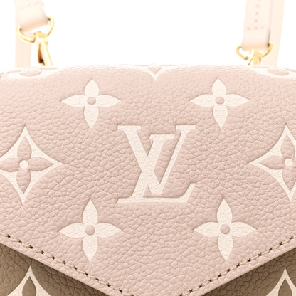 Louis Vuitton Empreinte Monogram Spring in the City Tiny Backpack Kaki Beige Cream 7 of 9