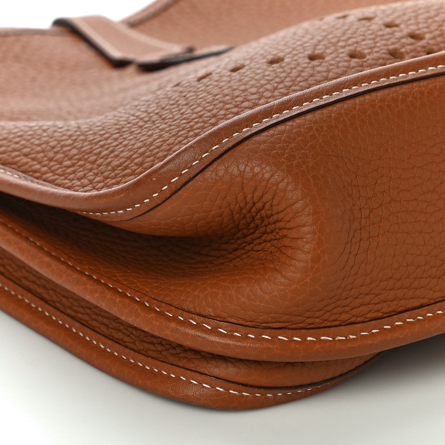Hermes Taurillon Clemence Evelyne III PM Gold 8 of 11