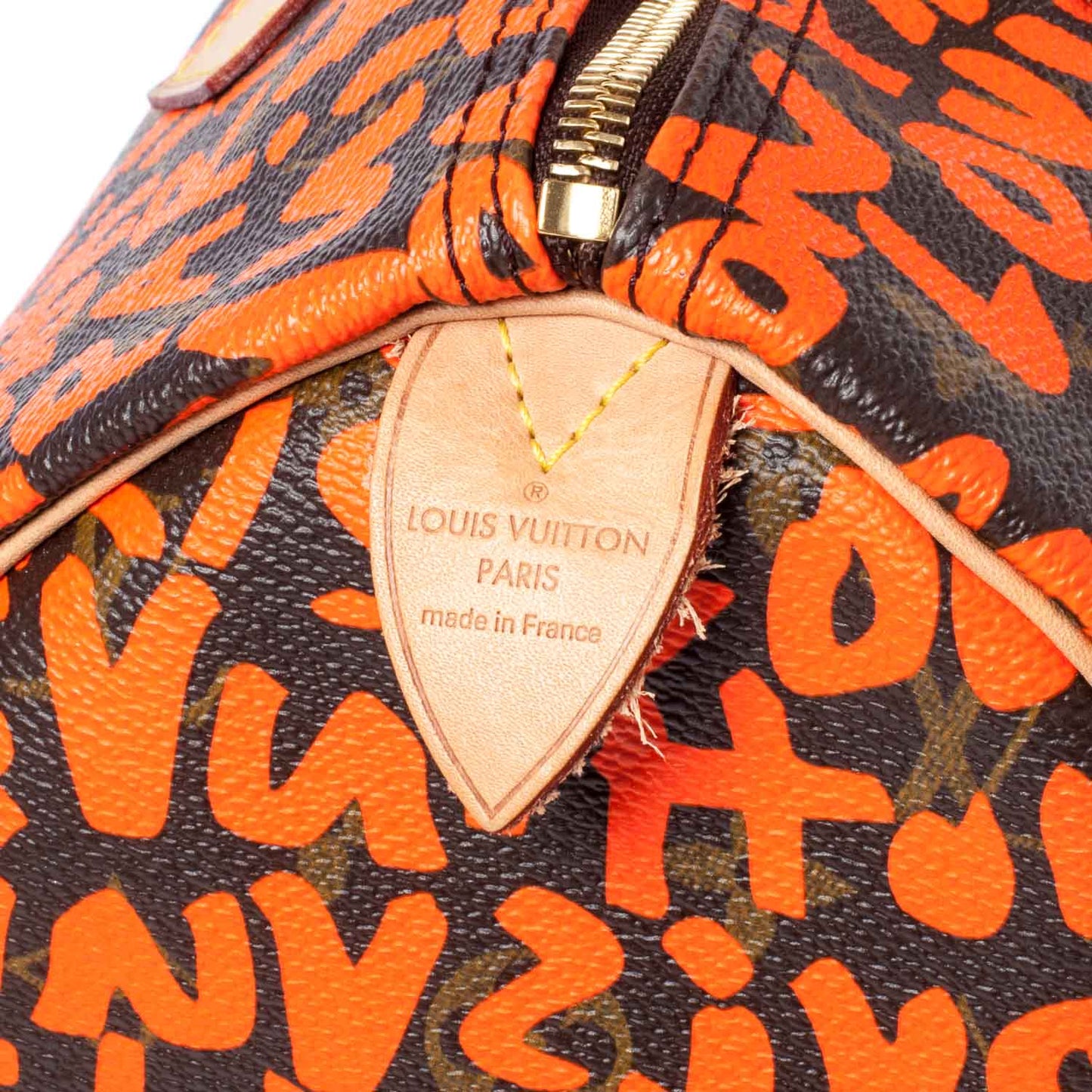 Monogram Graffiti Speedy 30 Orange