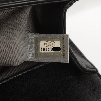 Chanel Lambskin Quilted Small Boy Flap Black 7 of 9