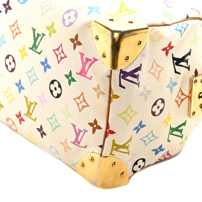 Louis Vuitton Monogram Multicolor Speedy 30 White 9 of 10