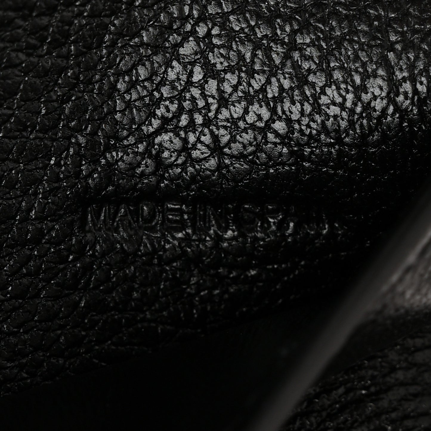 Calfskin Iconic Small Trifold Wallet Black