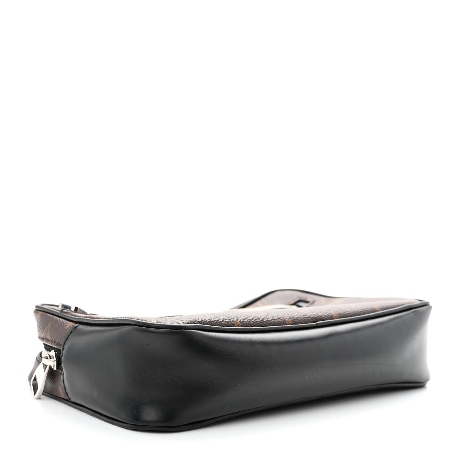 Louis Vuitton Monogram Macassar Kasai Clutch Black 4 of 10