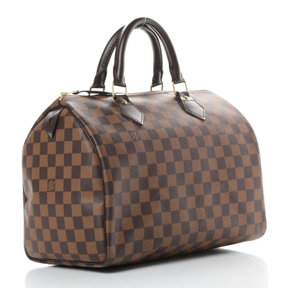 Louis Vuitton Damier Ebene Speedy 30 3 of 10