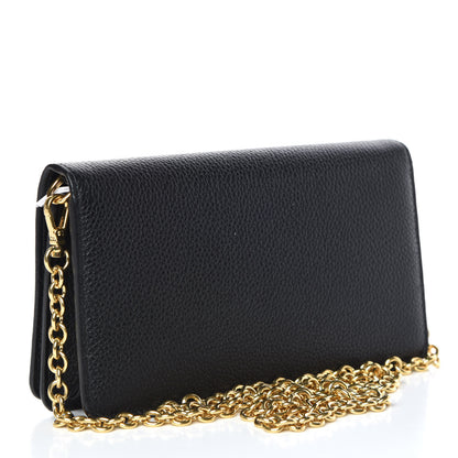 Prada Vitello Daino Mini Crossbody Bag Black 3 of 9