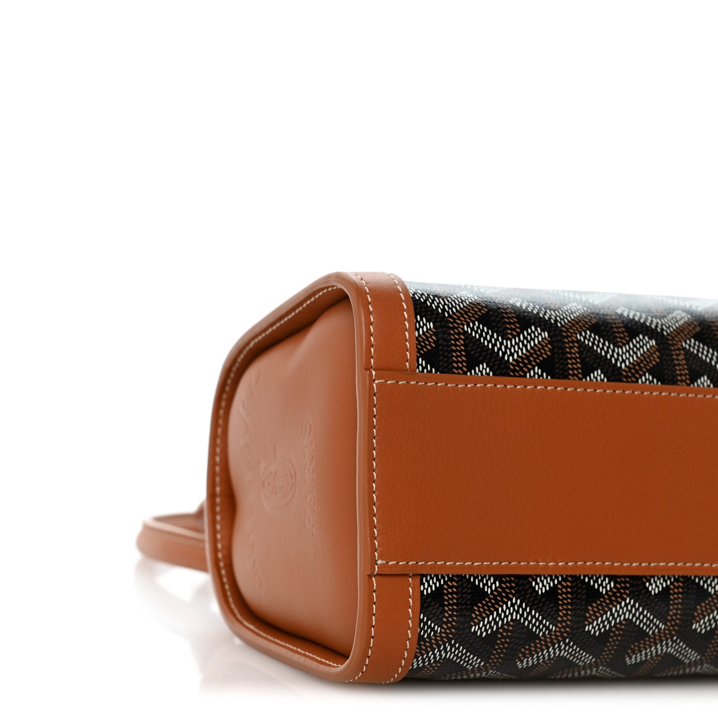 Goyardine Bonbonniere Bag Black Gold