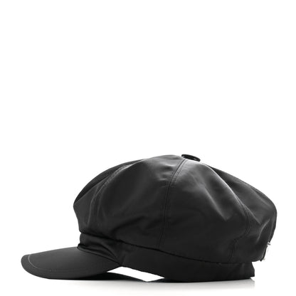 Prada Re-Nylon Newsboy Hat M Black 4 of 8