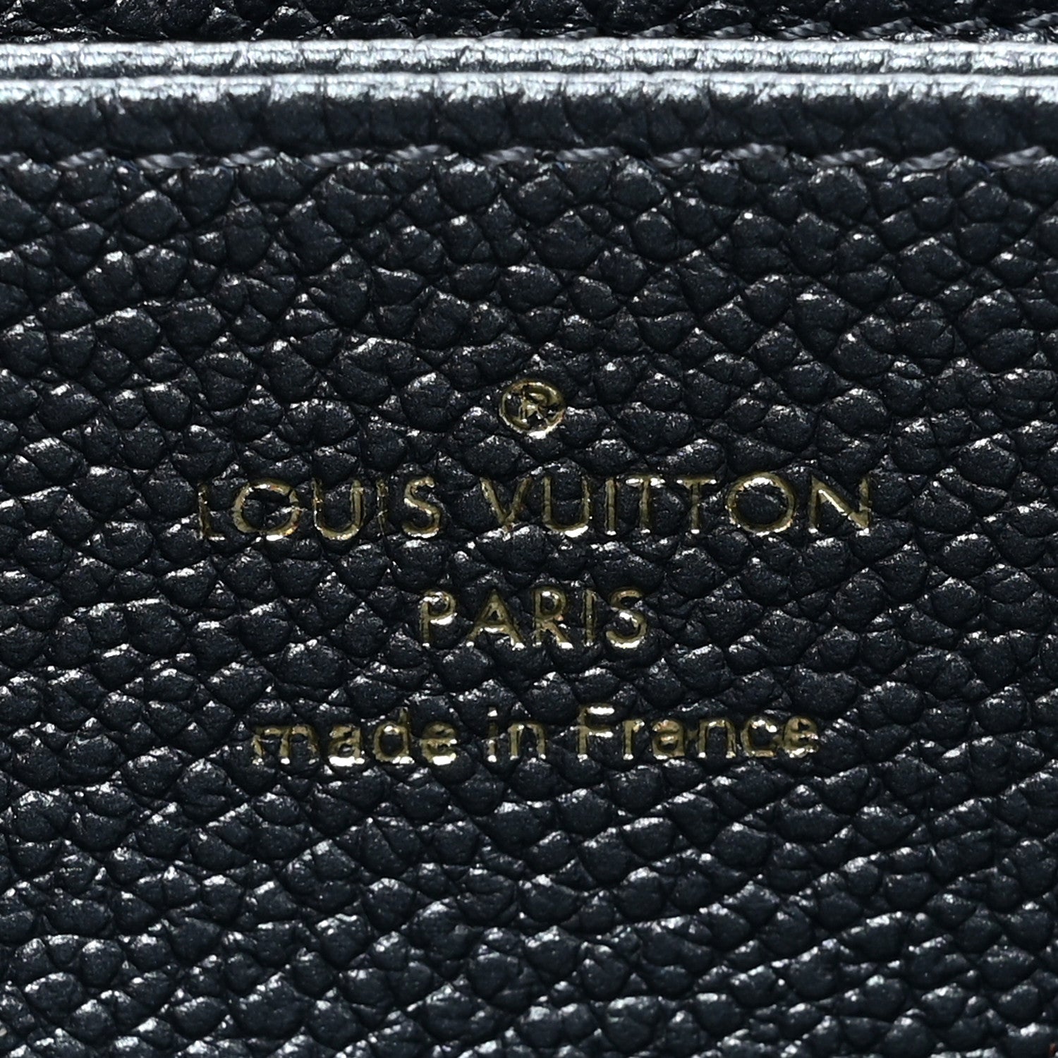 Louis Vuitton Metallic Empreinte Monogram Zippy Wallet Navy Blue 10 of 13
