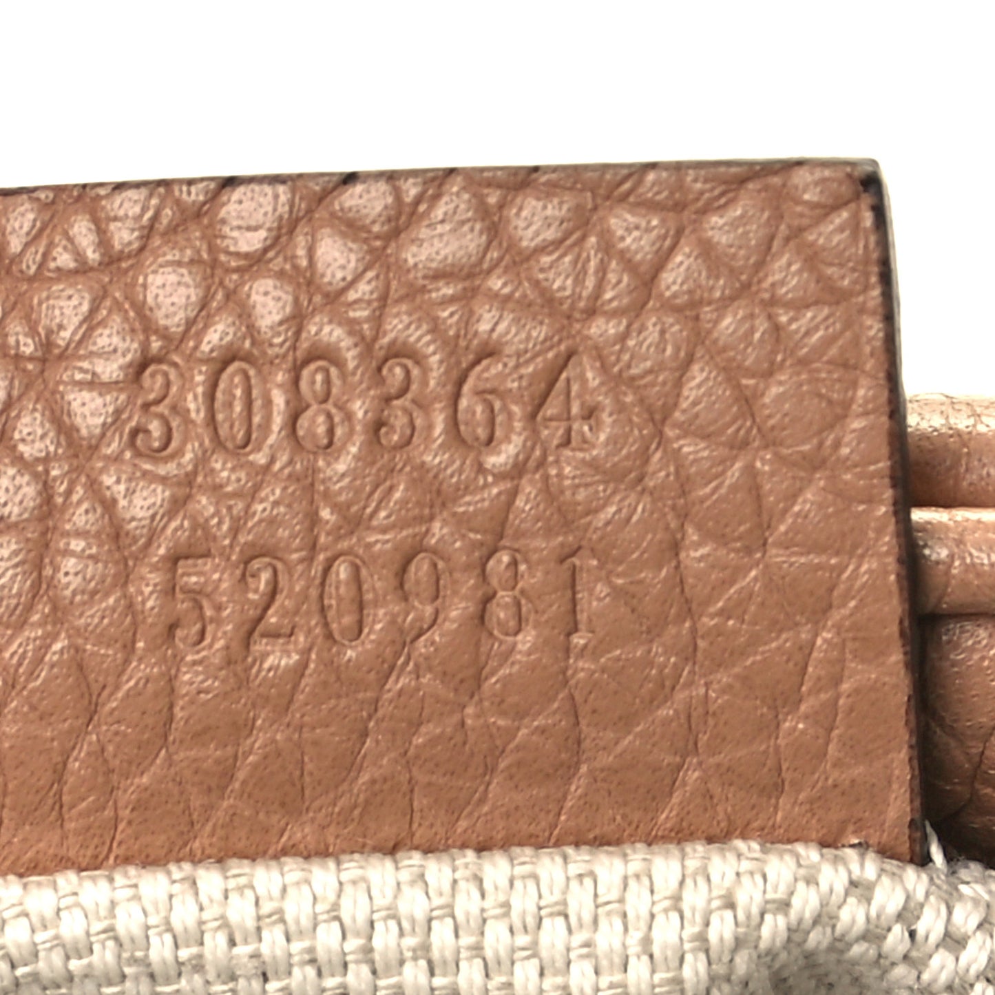 Pebbled Calfskin Small Soho Disco Bag Camelia