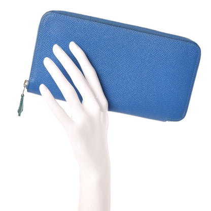 Hermes Epsom Silk'In Wallet Mykonos 2 of 9