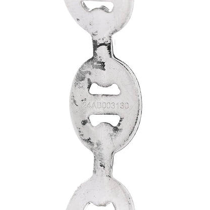 Hermes Sterling Silver MM Chaine d'Ancre Enchainee Cuff Bracelet ST 4 of 4