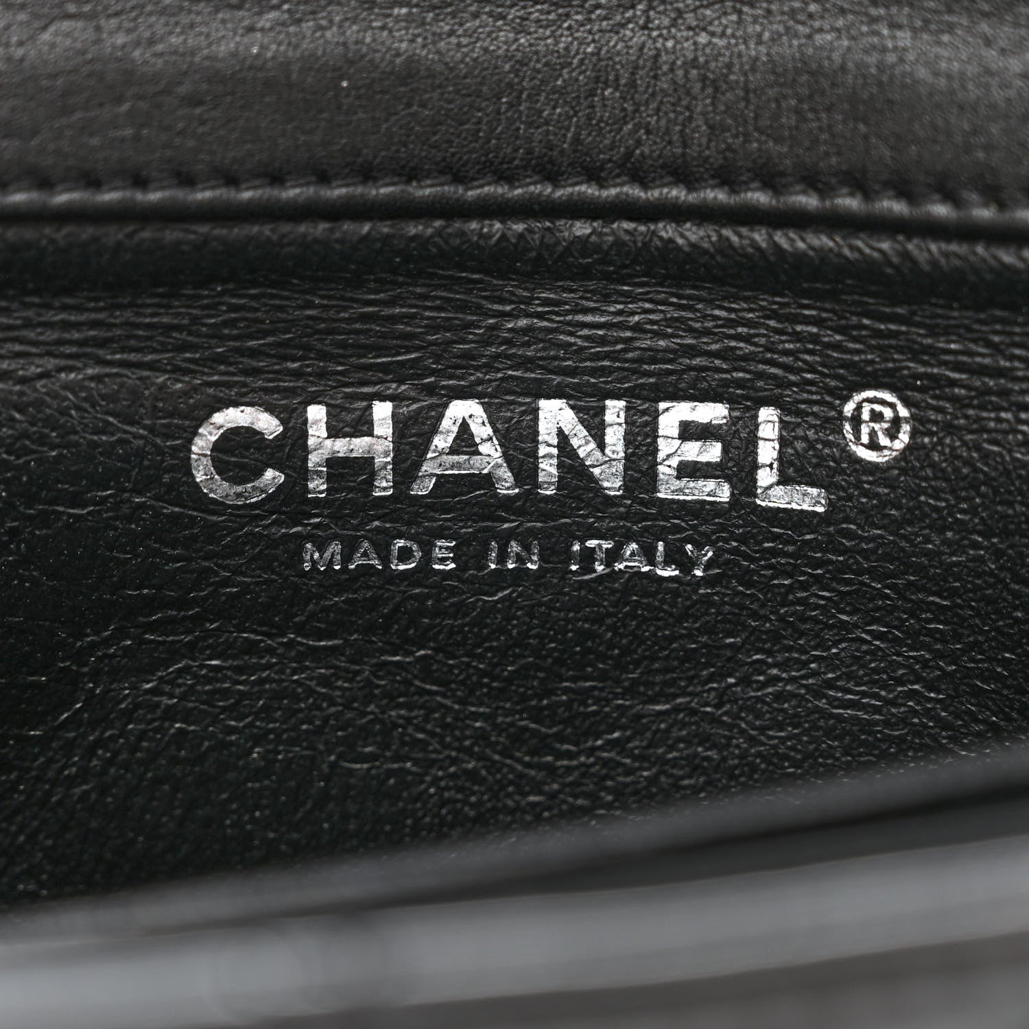 Chanel Patent Calfskin Quilted Extra Mini Rectangular Flap Black 6 of 10