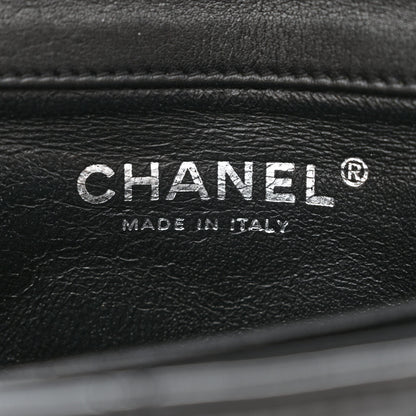 Chanel Patent Calfskin Quilted Extra Mini Rectangular Flap Black 6 of 10