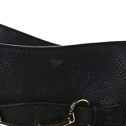 Gucci Calfskin Medium Emily Shoulder Bag Black 11 of 12
