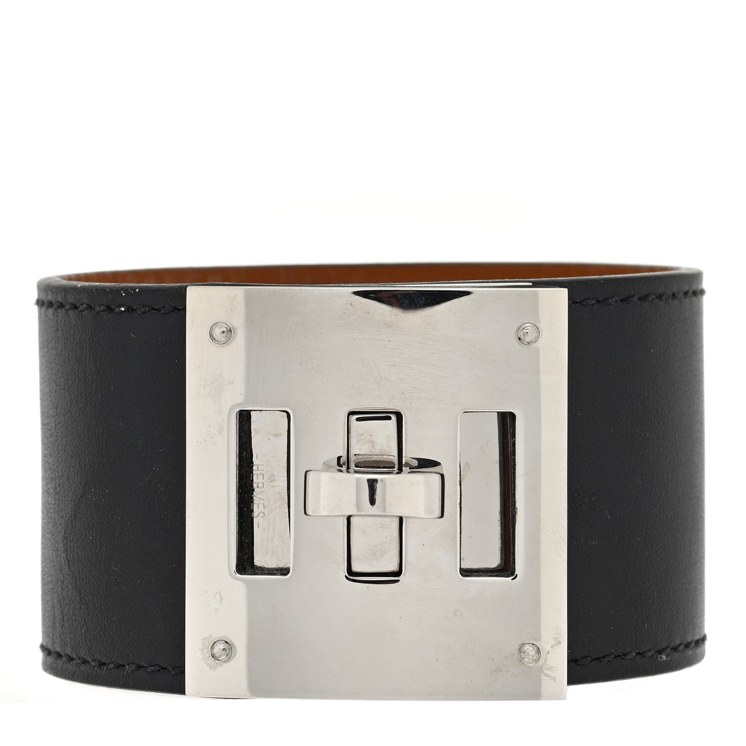 Hermes Box Kelly Dog Bracelet Black 1 of 5