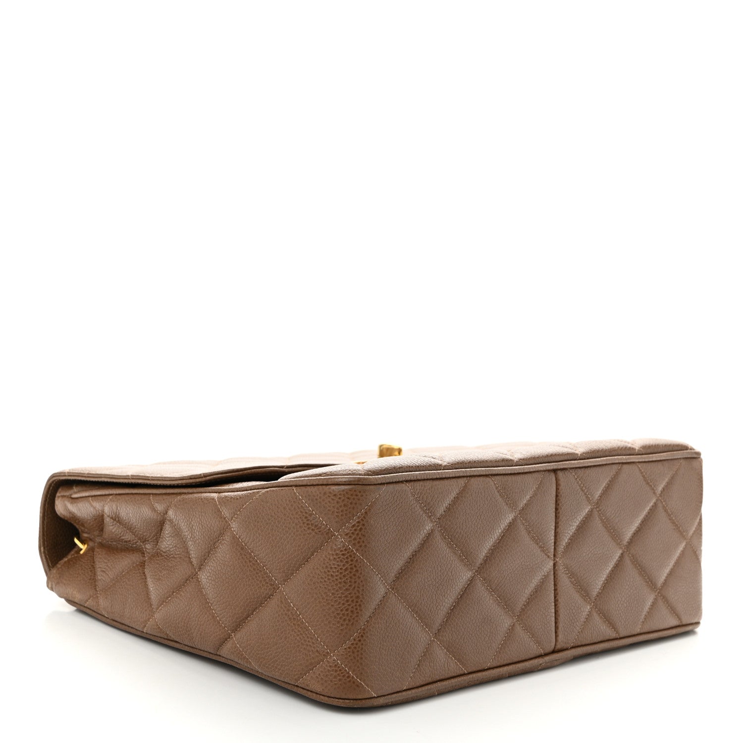 Chanel Caviar Quilted Small Single Flap Brown 4 of 10