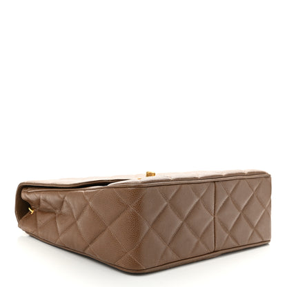 Chanel Caviar Quilted Small Single Flap Brown 4 of 10