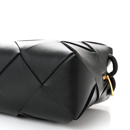 Bottega Veneta Lambskin Maxi Intrecciato Small Cassette Camera Bag Black 9 of 9