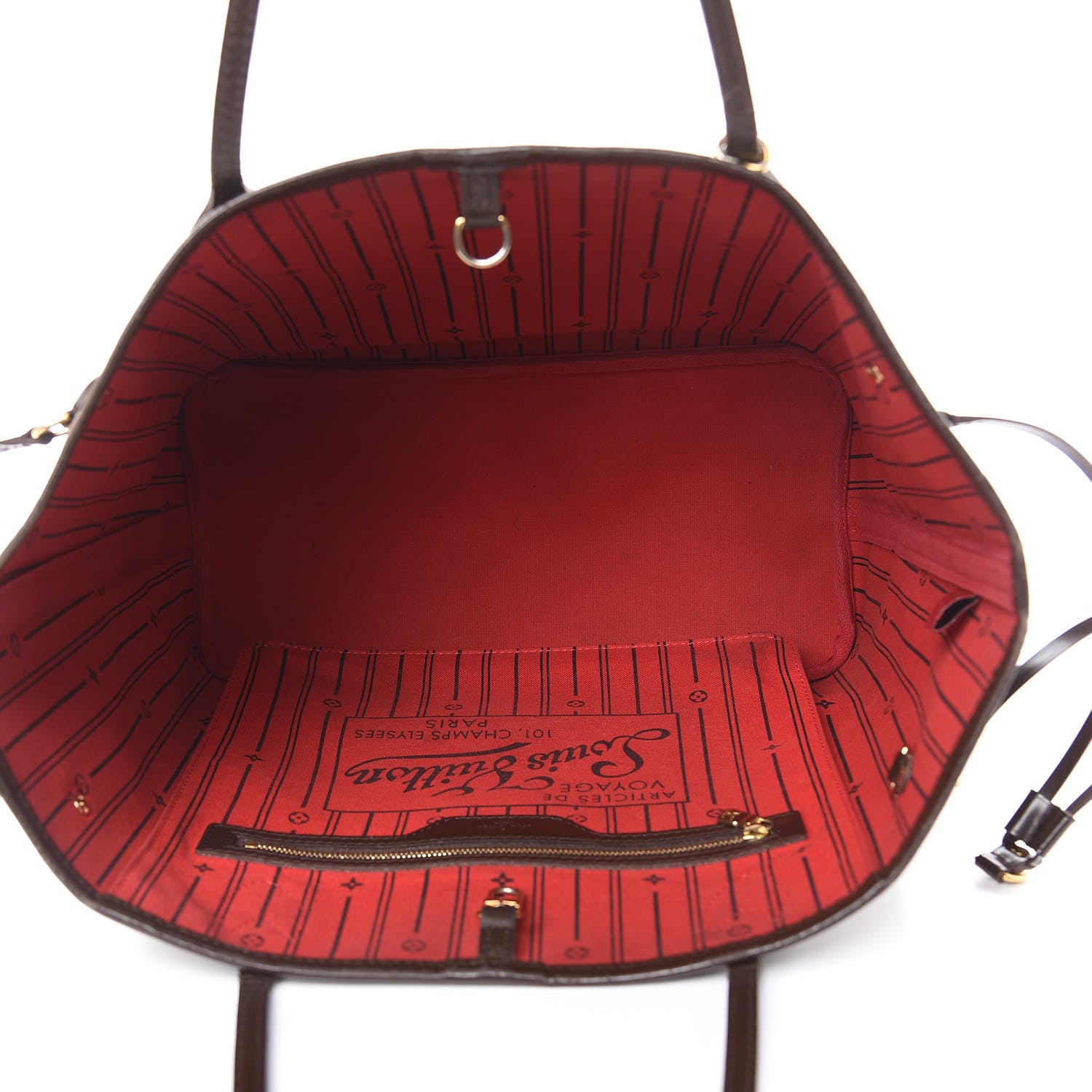 Louis Vuitton Damier Ebene Neverfull MM 5 of 21