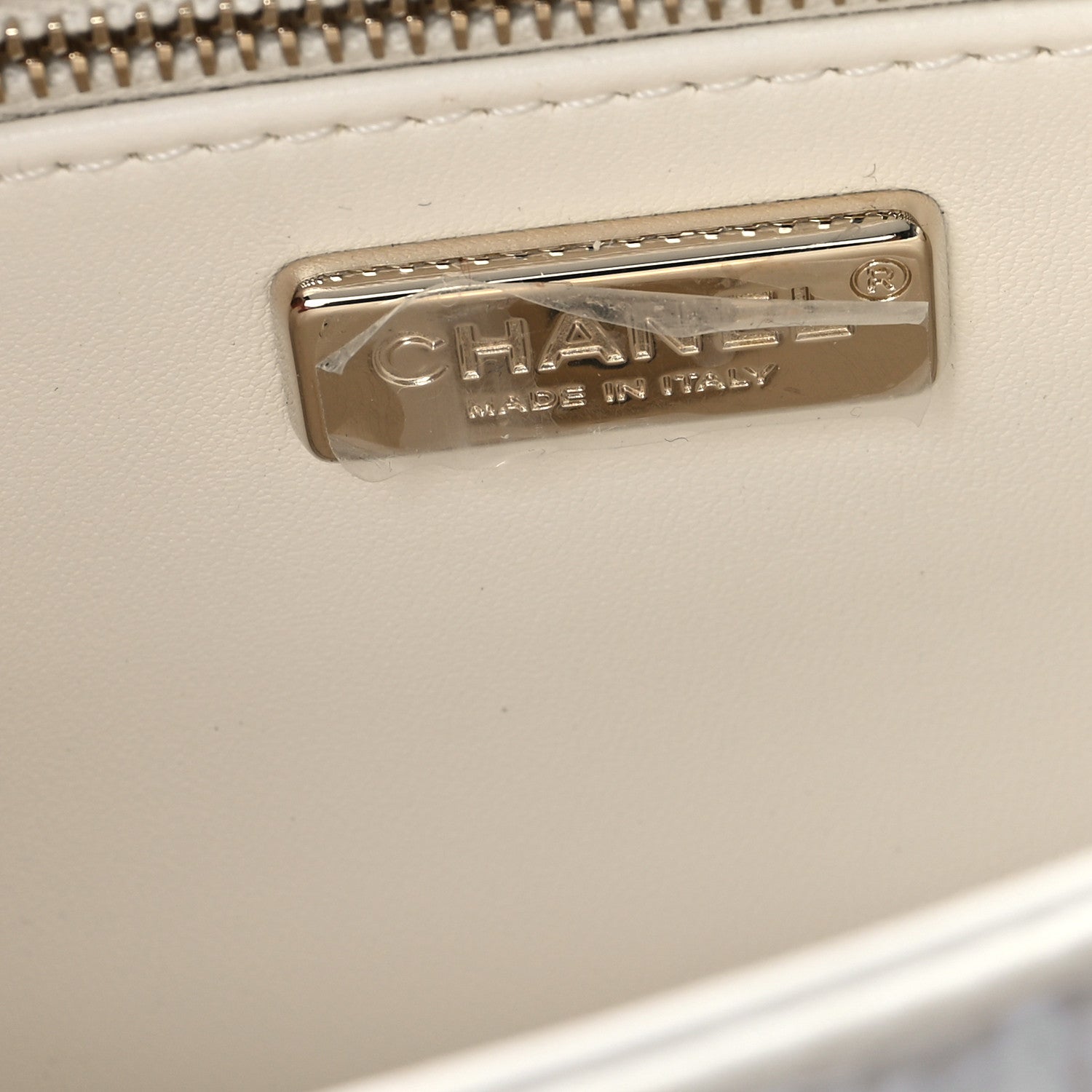 Chanel Sequin Mini Rectangular Flap White 6 of 11