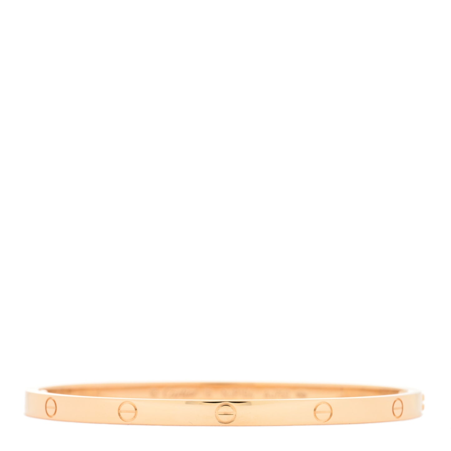 18K Yellow Gold Small LOVE Bracelet 16