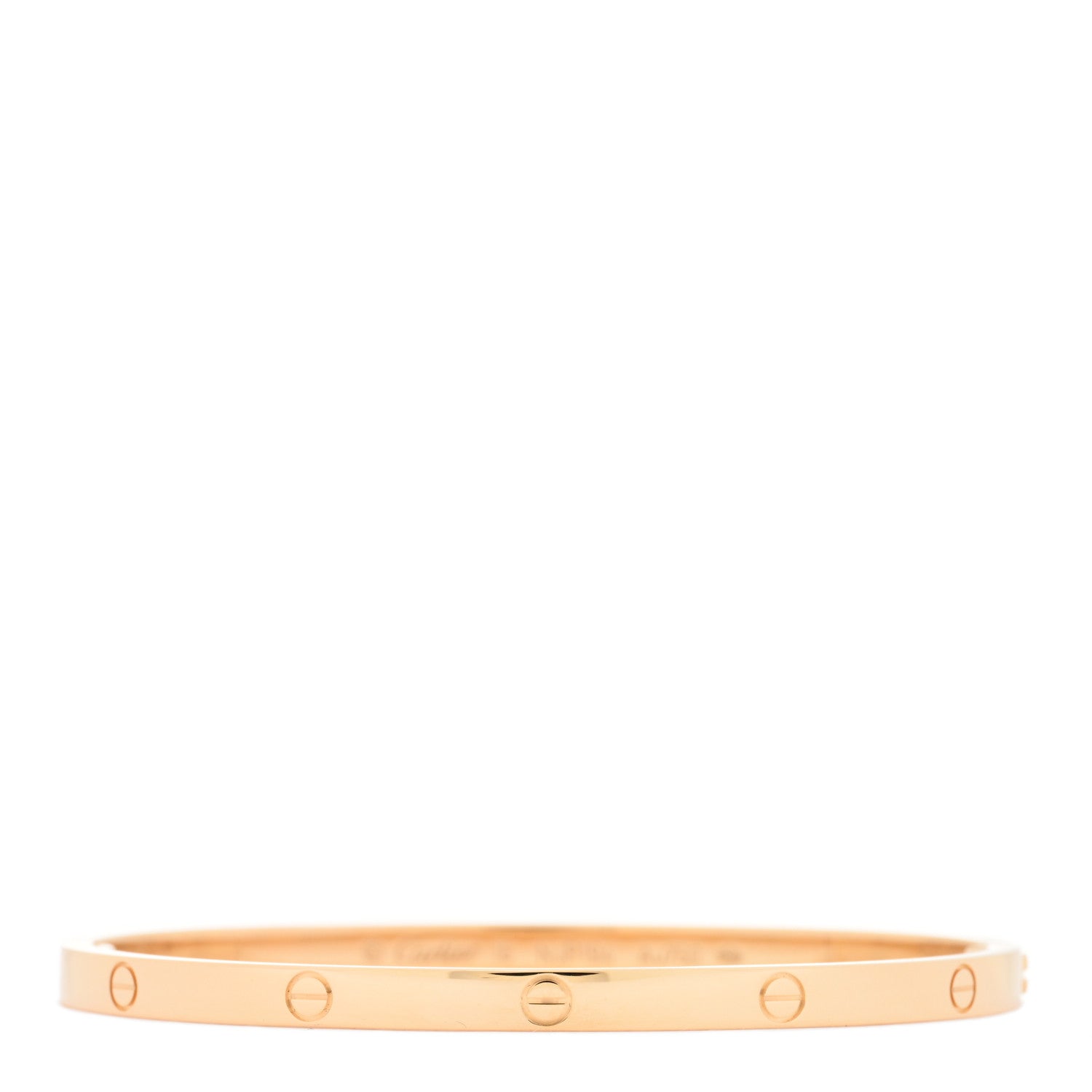 Cartier 18K Yellow Gold Small LOVE Bracelet 16 1 of 5