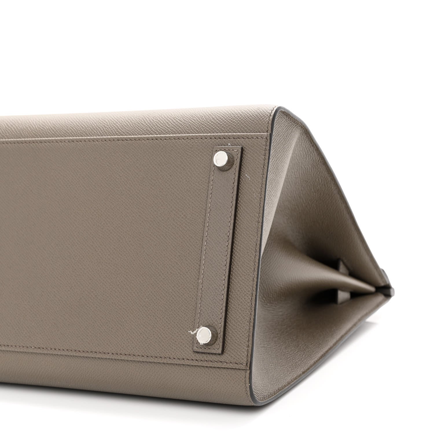 Hermes Epsom Birkin Sellier 35 Etain 10 of 12