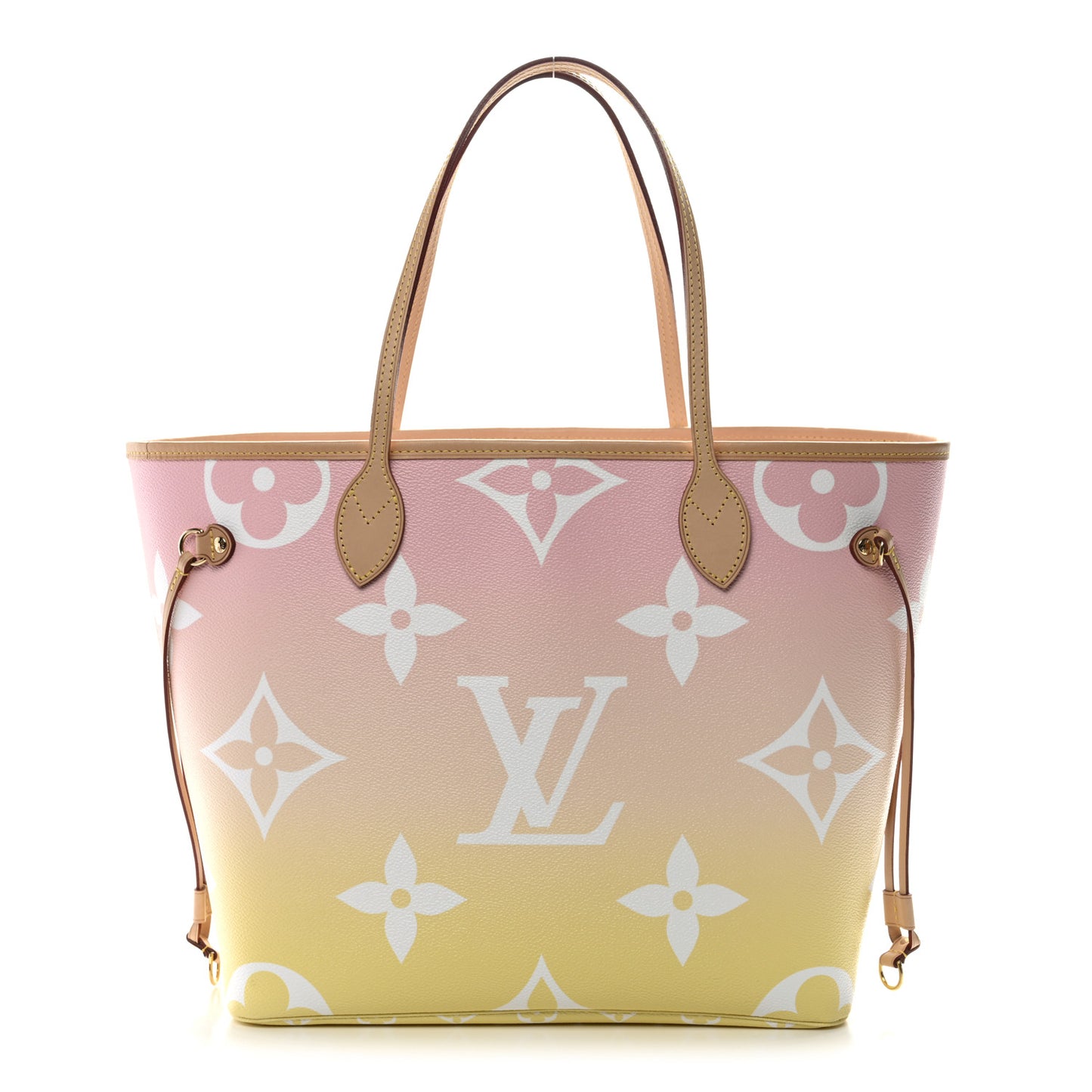 Monogram Giant By The Pool Neverfull MM Light Pink