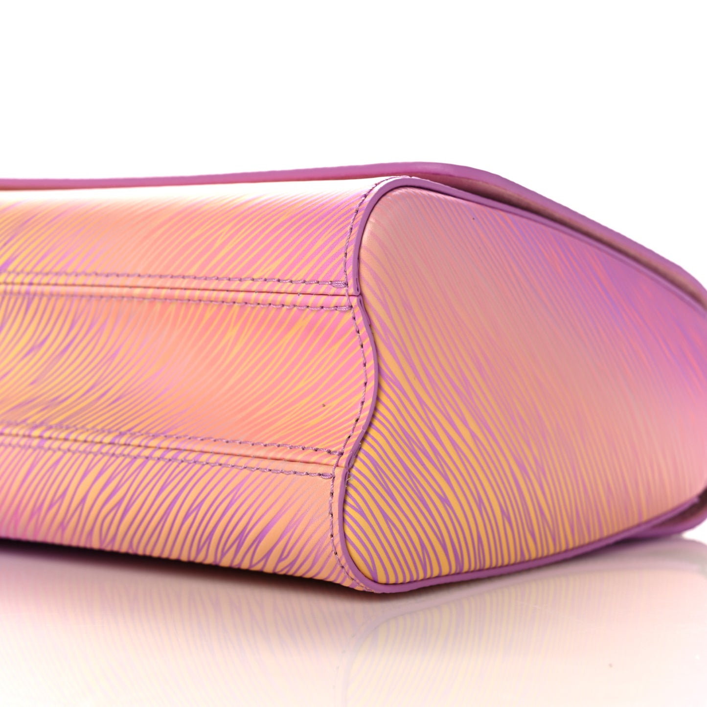 Epi Twist Shoulder Bag MM Gradient Orange