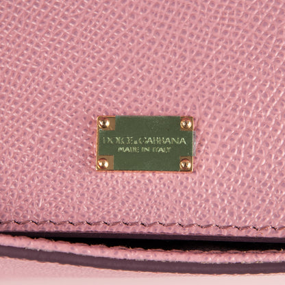 Dolce & Gabbana Dauphine Medium Miss Sicily Satchel Pink 6 of 6