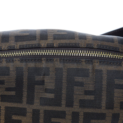 Fendi Zucca Vitello Chef Crossbody Bag Tobacco Moro 12 of 14