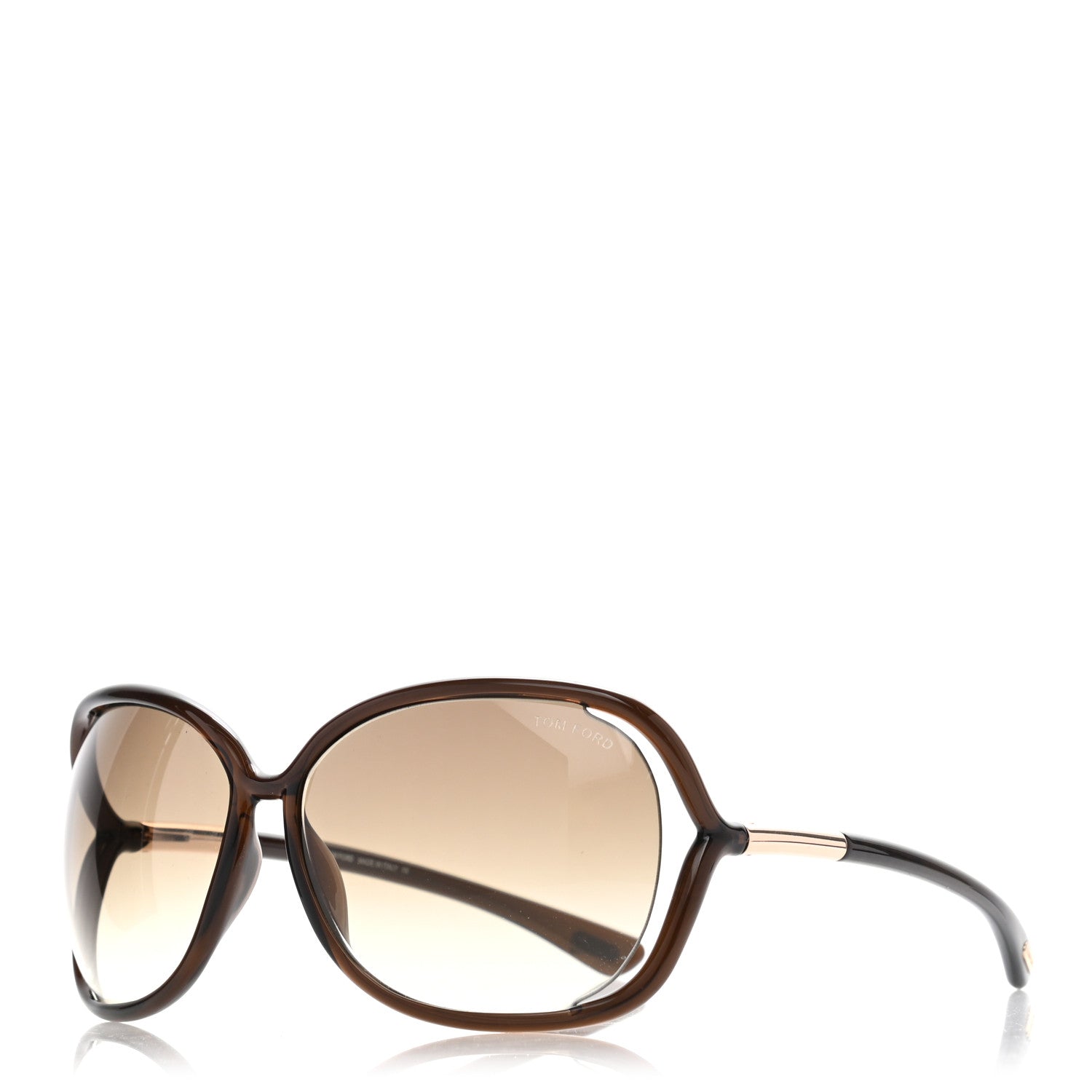 Tom Ford Raquel Sunglasses TF76 Brown 1 of 8