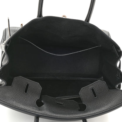 Hermes Togo Birkin 30 Black 5 of 13