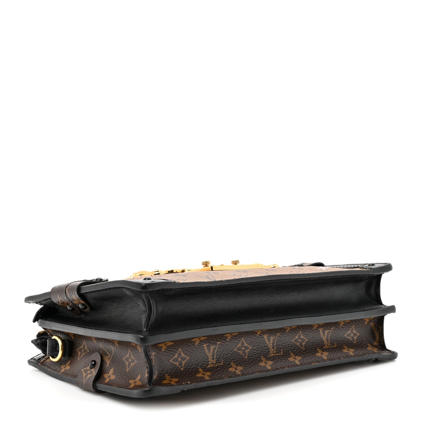 Reverse Monogram Trunk Clutch
